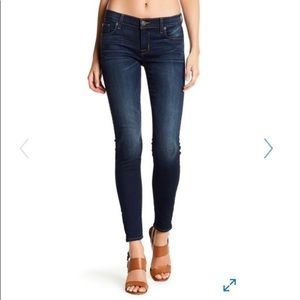 HUDSON ‘Krista’ super skinny dark wash jean sz 25